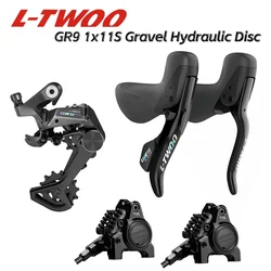 LTWOO GR9-Disc 1x11s Road Hydraulic Disc Brake Gravel Groupset Aluminum alloy, 5 kit, Benchmark GRX