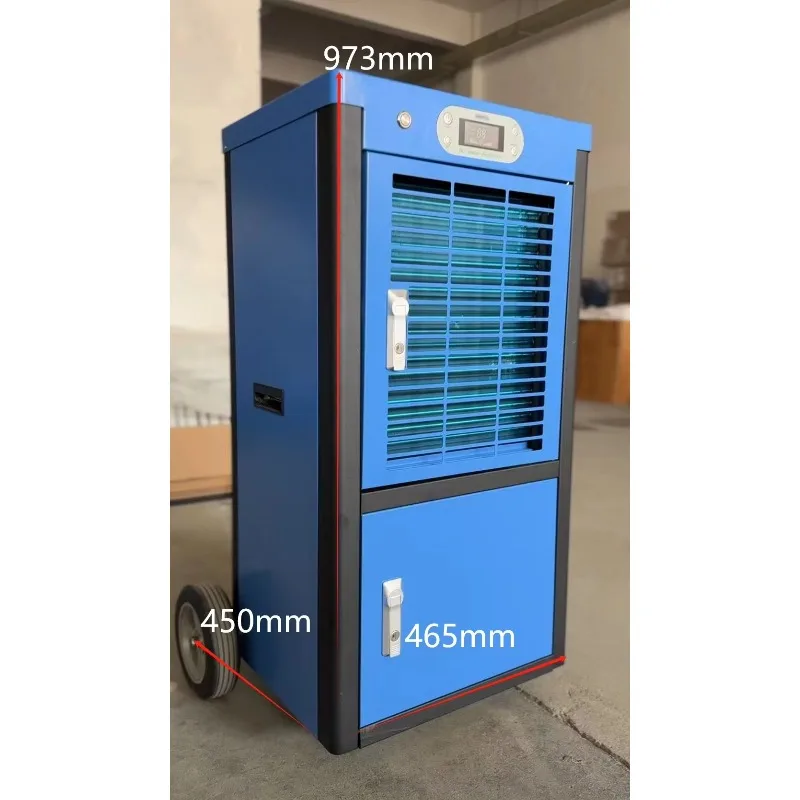

2025 Newest Water Solution Air Water Generator 80L Bottom Wheels Portable Electric Standing Eco-Friendly Industrial Outdoor