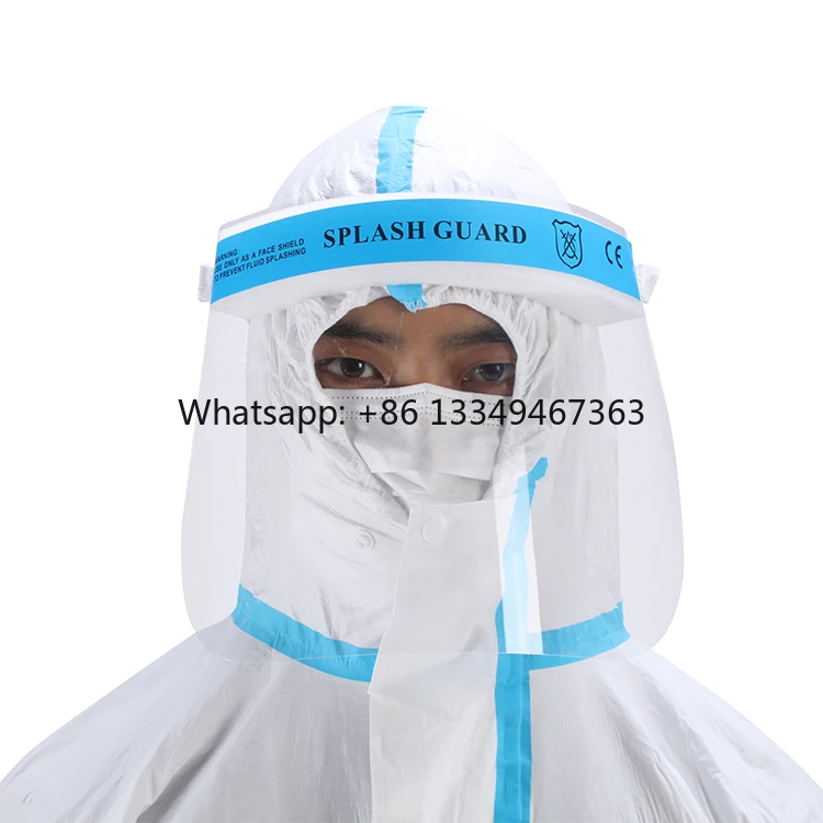 

wholesale Protection Durable Plastic Hd Anti Dust Face Shield With Shipping in stock