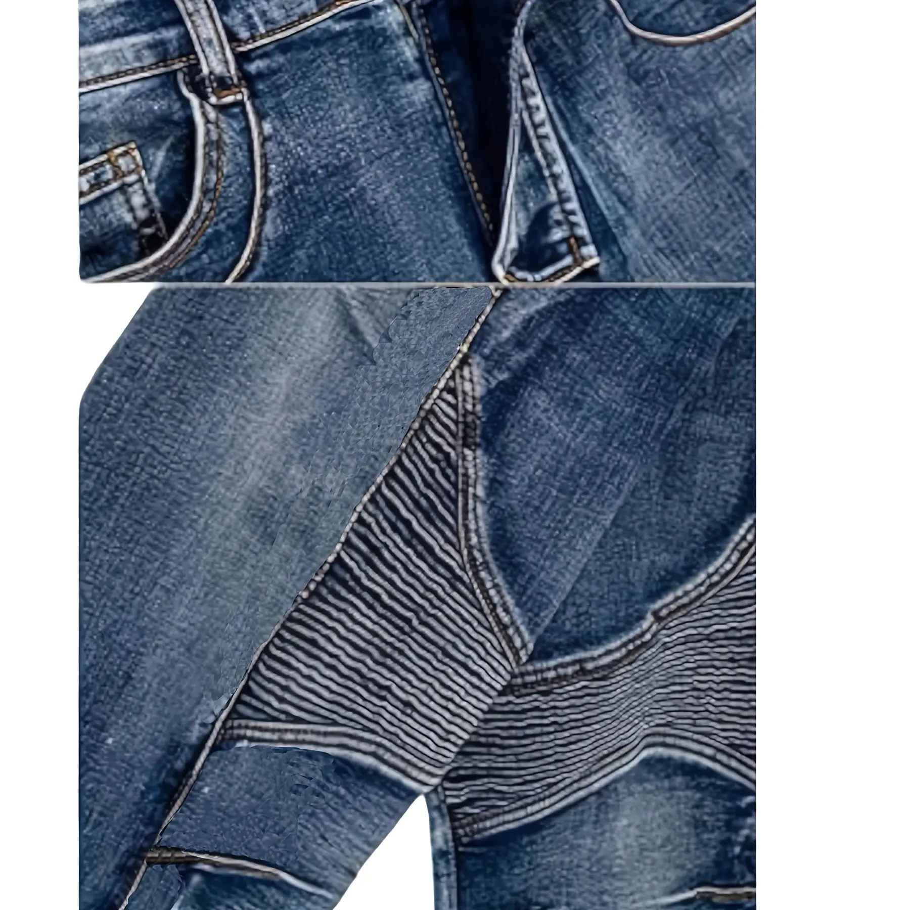 กางเกงยีนส์ผู้ชายทรงสลิมฟิตแฟชั่นทันสมัยสำหรับทุกฤดูกาลปี 2025 ใส่ได้ทุกวัน