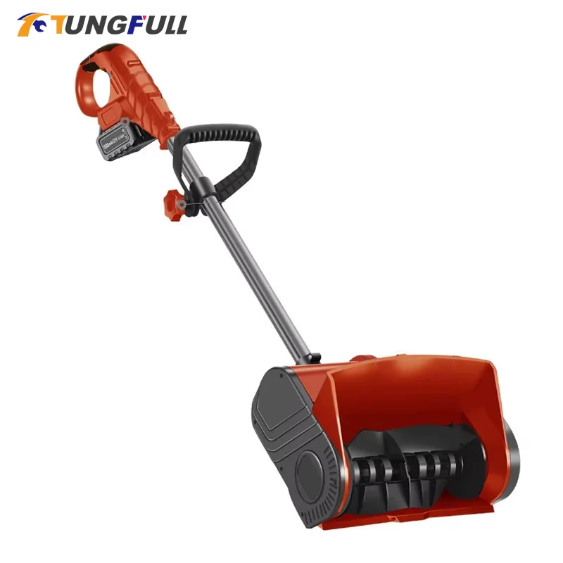 Foldable Snow Blower School Road Snow Clearing Greenhouse Snow Removal Machine Electric Lithium Battery Snow Shovel Thrower