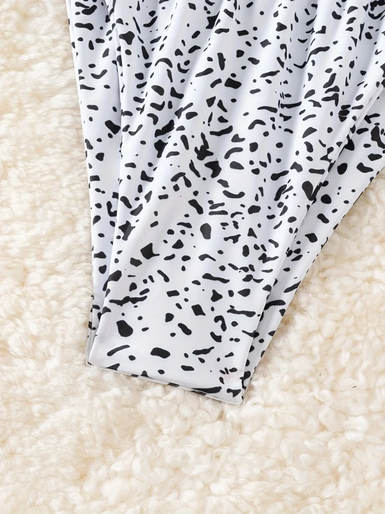 Bikini Costume da bagno donna 2026 New Spot Stampa Halter Bikini Set Sexy Lace Up Costumi da bagno Estate 2 pezzi Beachwear Costume da bagno femminile