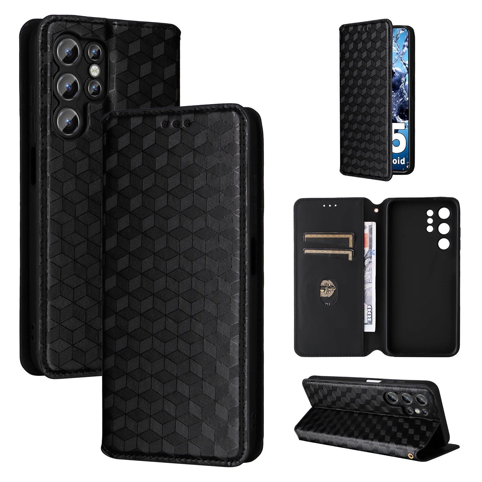 

For Oukitel C1/C1 Pro case Retro PU Leather Back Case Cover For Oukitel C1/C1 Pro Fundas Phone Accessories