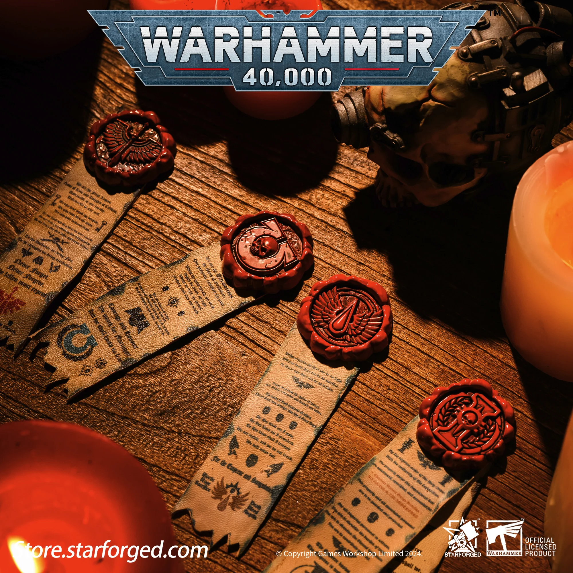 [Starforged] Warhammer 40K Purity Seals Set 2 Christmas Gift Anime