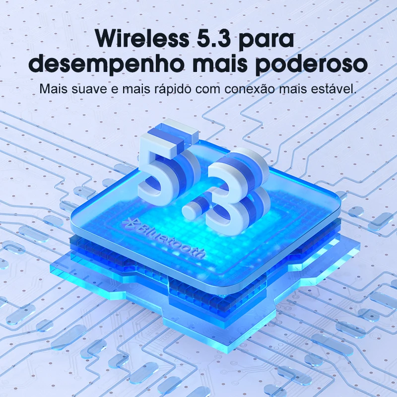 Qcy t13 anc cancelamento de ruído ativo sem fio fones de ouvido bluetooth 5.3 4 microfones enc chamadas claras 30h playtime ipx5 — foto 5