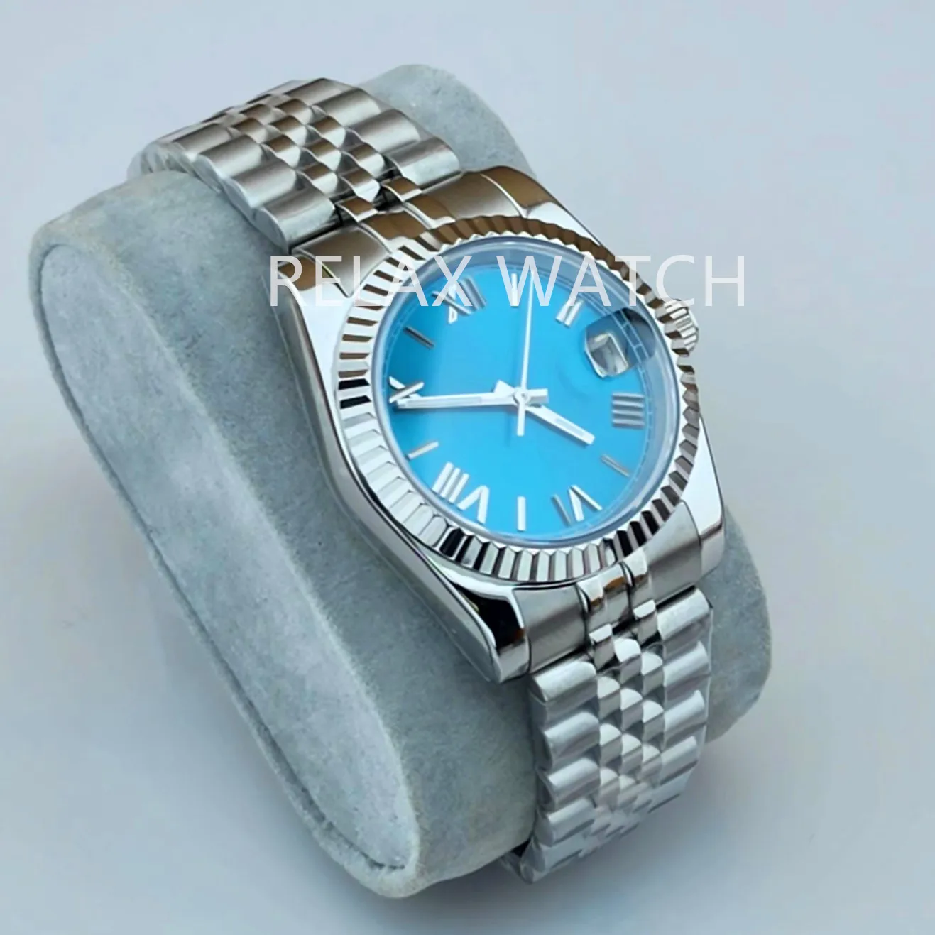 36mm 39mm Sapphire Glass 2023 New Log Style Stainless Steel Watch Japanese Nh35 Automatic Mechanical Movement N9