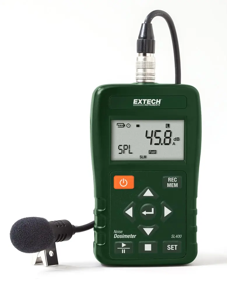 

Персональный дозиметр шума Extech SL400 с интерфейсом USB