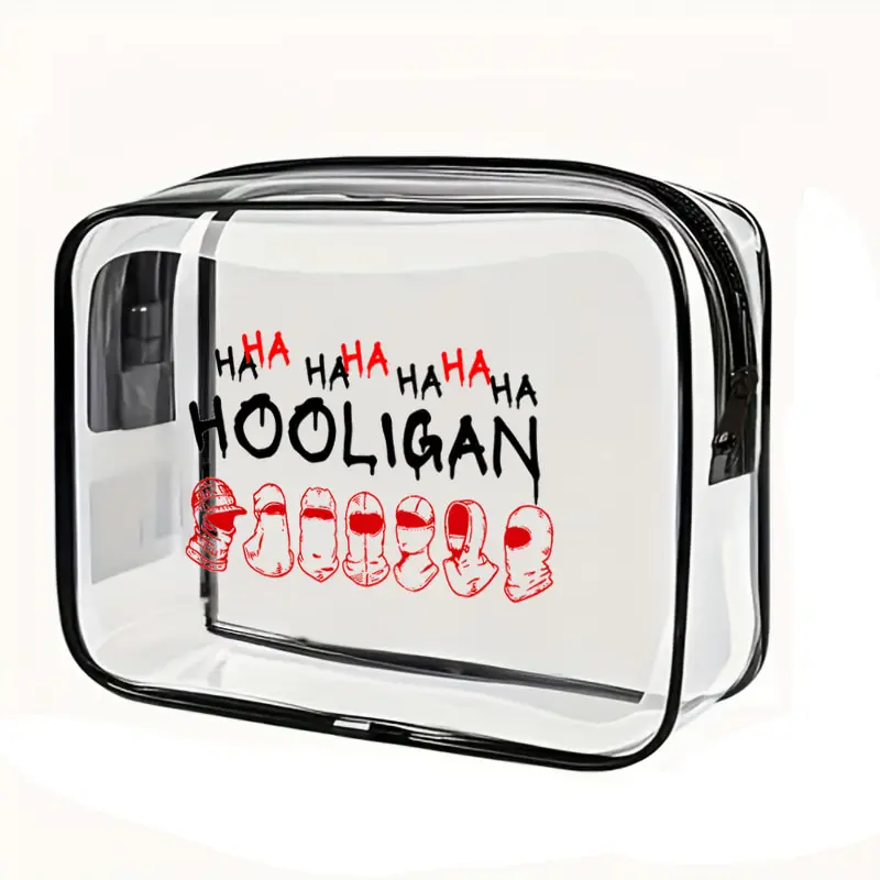 Kpop Fan Gift Pvc Toilet Bag Arirang World Tour 2026 Transparent Waterproof Storage Bag Travel Beach Makeup Bags HAHA Album