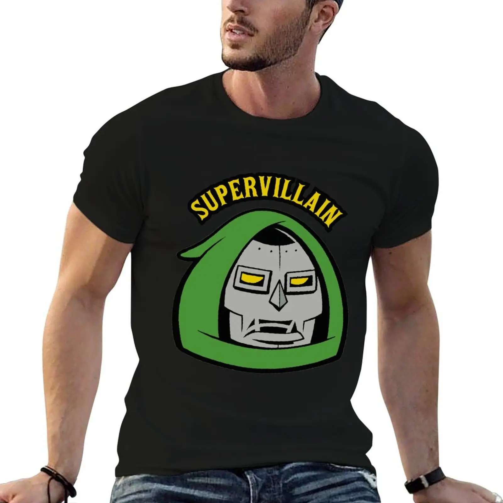 Supervillain T-Shirt printed t shirts for man t shirts for man pack white essential t shirt T-shirt