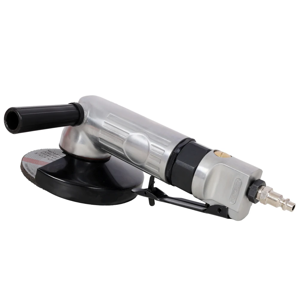 5 Inch Air Angle Grinder Pneumatic Grinder, Heavy Duty Air Powered Cut Off Tool for Metal Welding Grinding Polishing for Home Decoration, Paint and Wall