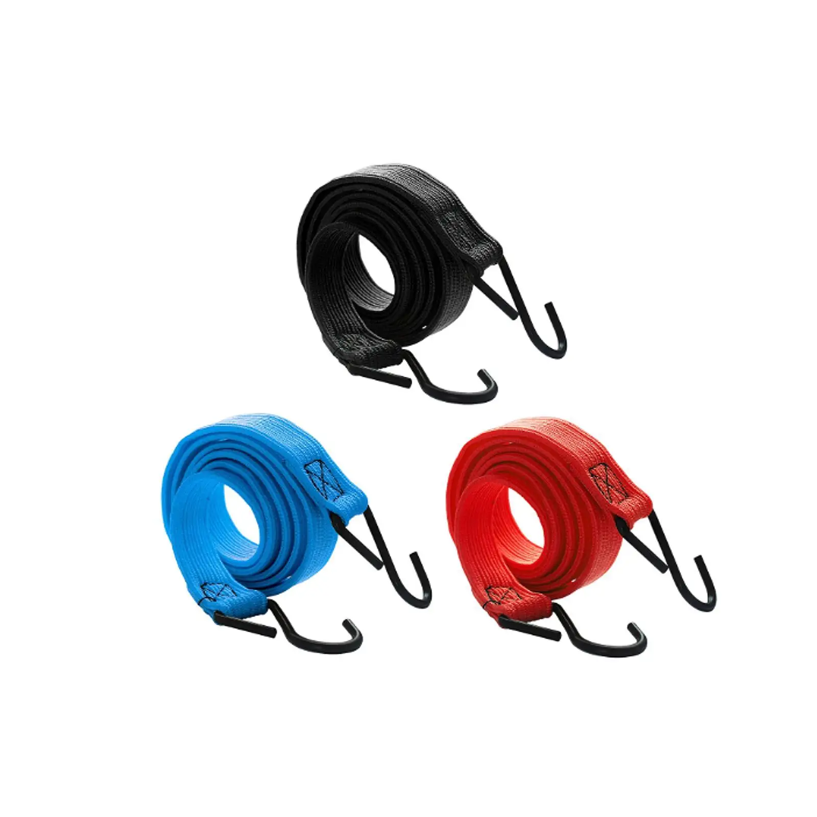 

Bike Bungee Cord Multipurpose 150cm Roof Rack Strap Portable Luggage Carrier Rope for Suitcase Travel Riding Camping Backpacking