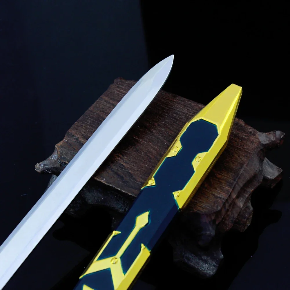 Die Hyrule Fantasie Waffe Link Master Schwert Hylian Schild Spiel Schlüssel bund Waffe Modell Katana Samurai Spielzeug für Jungen Halloween Geschenk