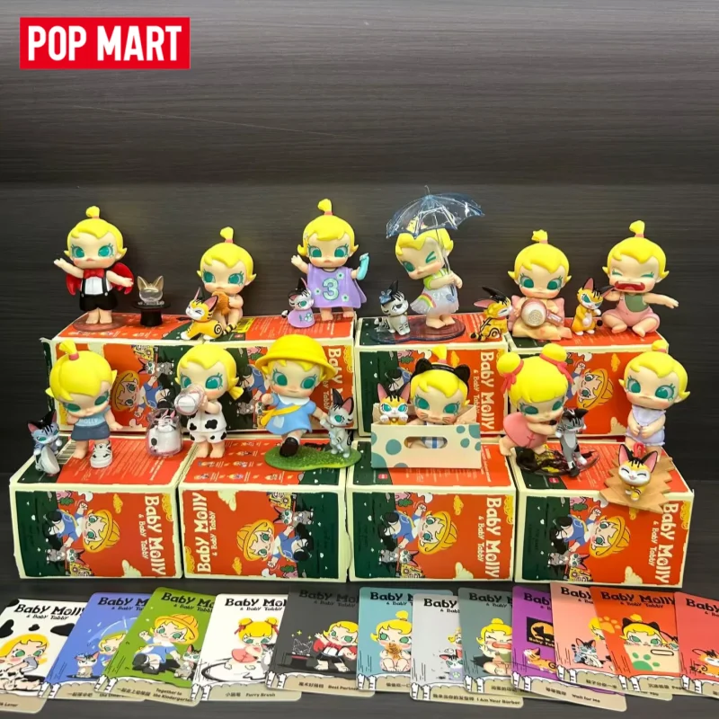 POPMART X KENNYSWORK Genuine Molly & Baby Tabby Series Blind Box