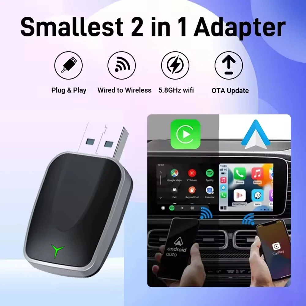 Беспроводной адаптер Carplay Android