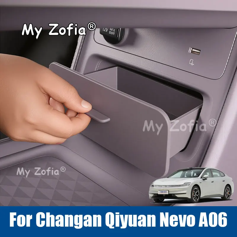 

For Changan Qiyuan Nevo A06 2026 2027 Capacity Storage Holder Installed Vehicle Center Control Console Interior Accessories