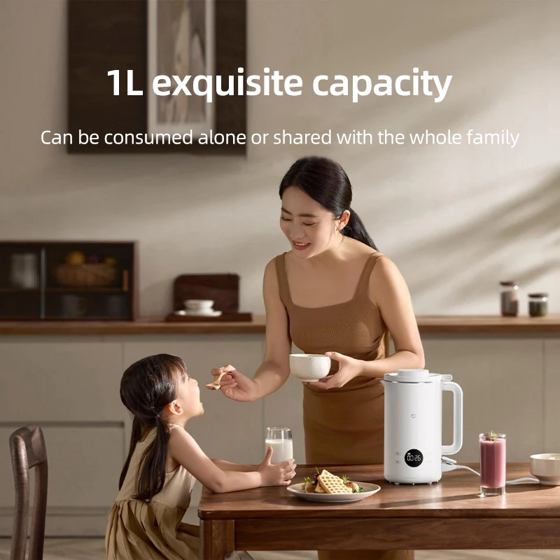 xiaomi mijia soybean milk machine 1000ml home automatic free cooking free filter auxiliary food juicer wall breaking machine