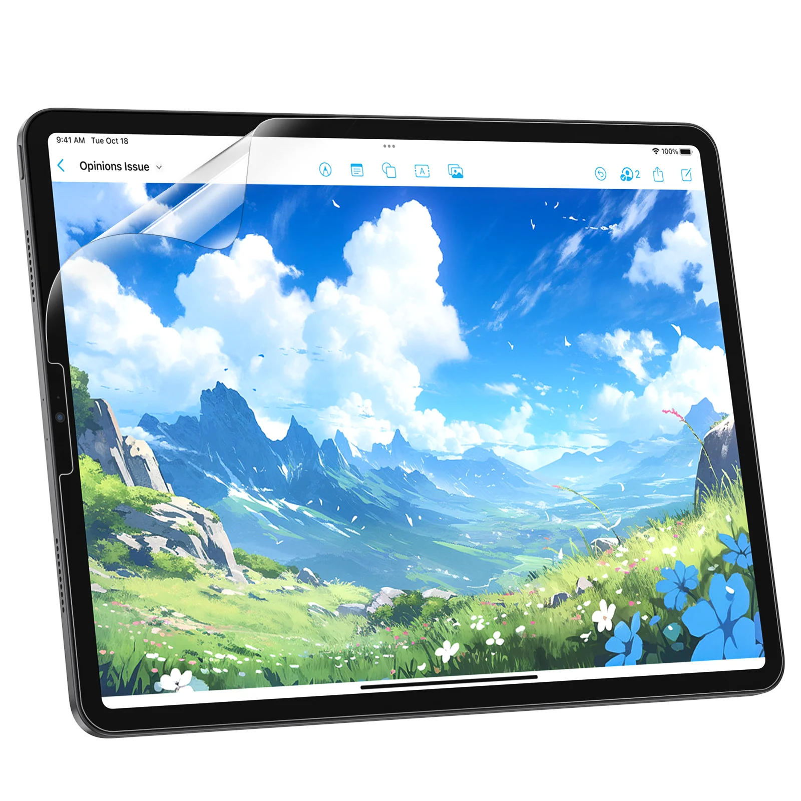 

Защитная пленка Protescreen 2 Pack Anti Blue Light для iPad 10/11-го поколения. Уход за глазами, снятие усталости глаз, защита от бликов и отсутствие пузырьков