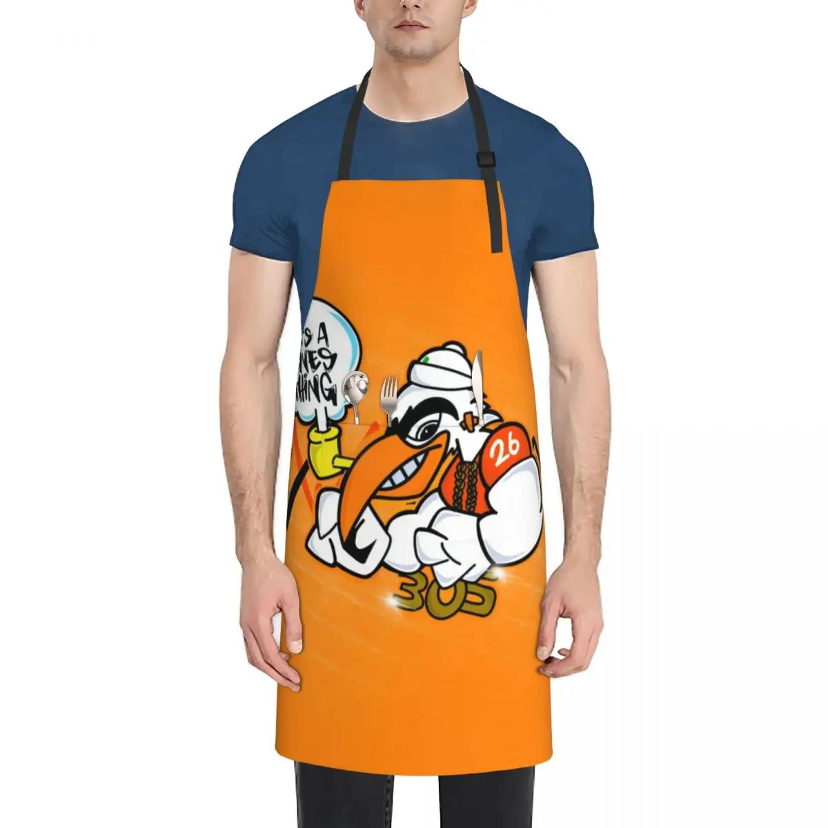 

Miami (its a canes thing) Apron Cute Kitchen men chef for man Apron