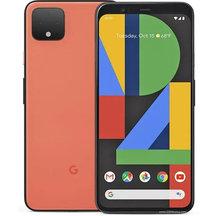 اصل Google Pixel 4 4G LTE موبائل فون فیس ID 5.7" 6GB+64GB NFC 12.2MP+16MP+8MP Octa Core Android CellPhone