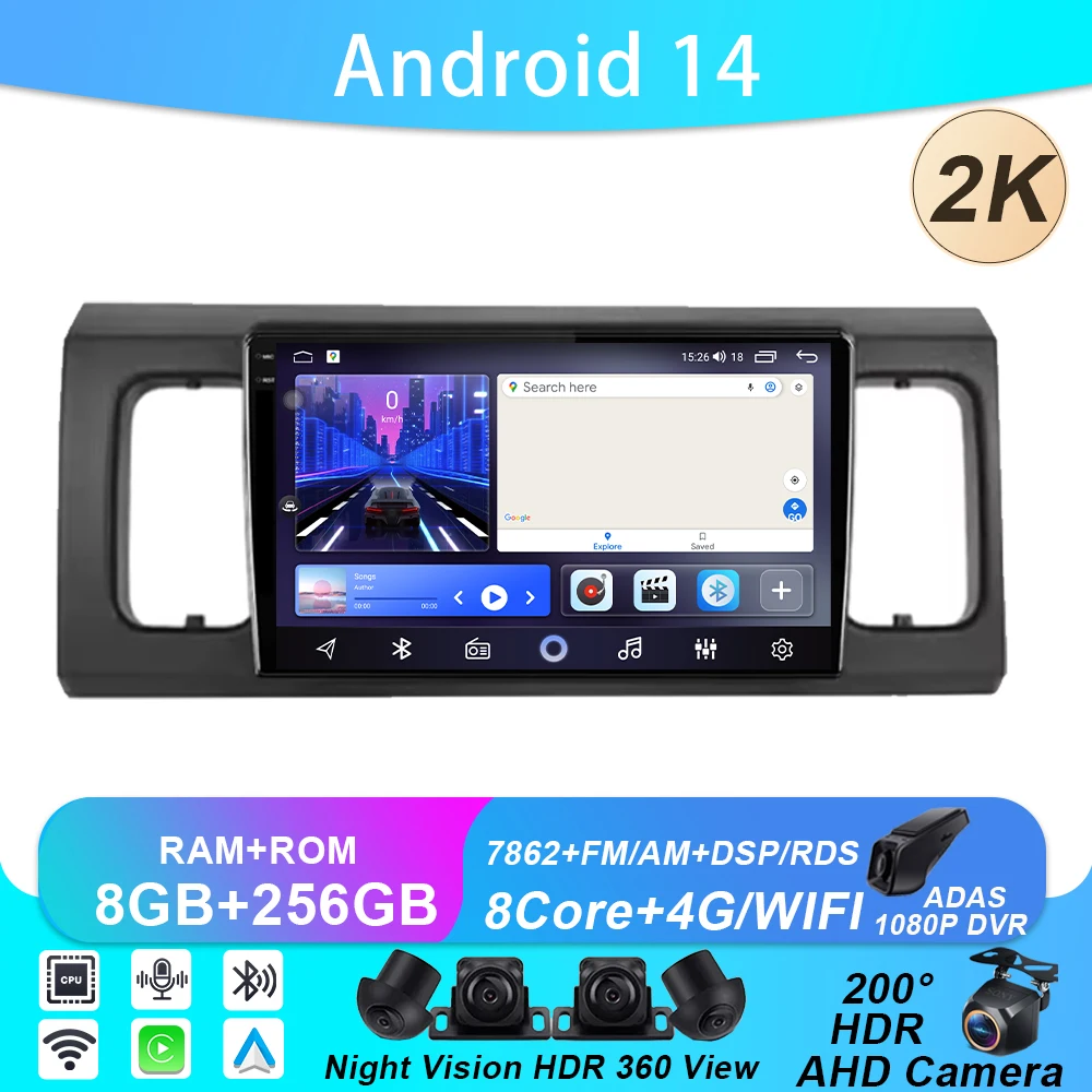 

Navigation Multimedia For Suzuki Alto 8 Turbo RS Black 2014-2021 Video Player Android Auto Car Radio GPS TS10 Stereo Carplay BT