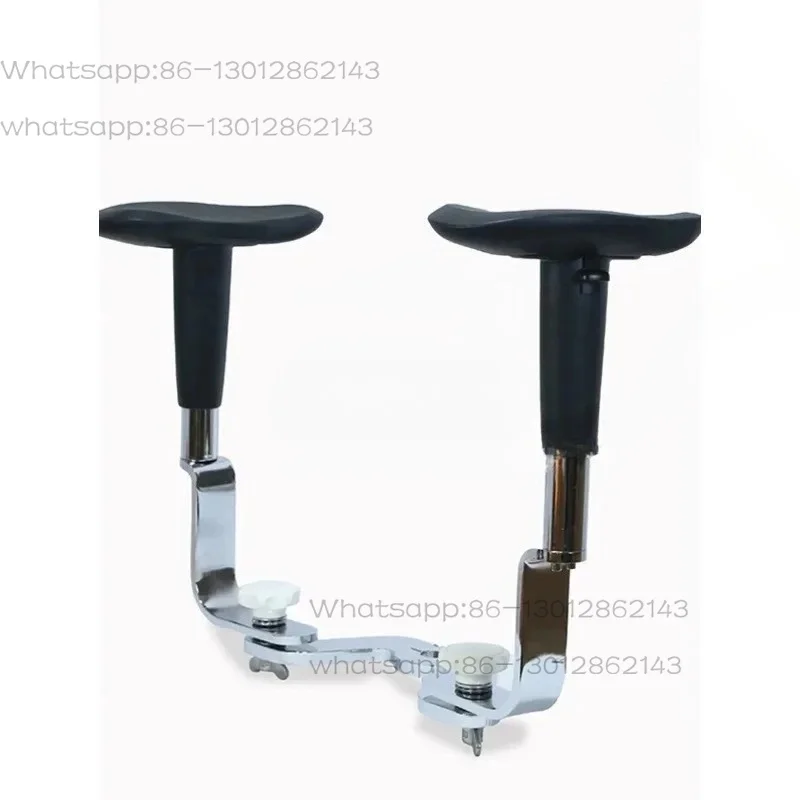 Multifunctional Microscope Chair Armrest, Ergonomic Armrest with Lifting, Front-Back Sliding & Rotation Adjustment