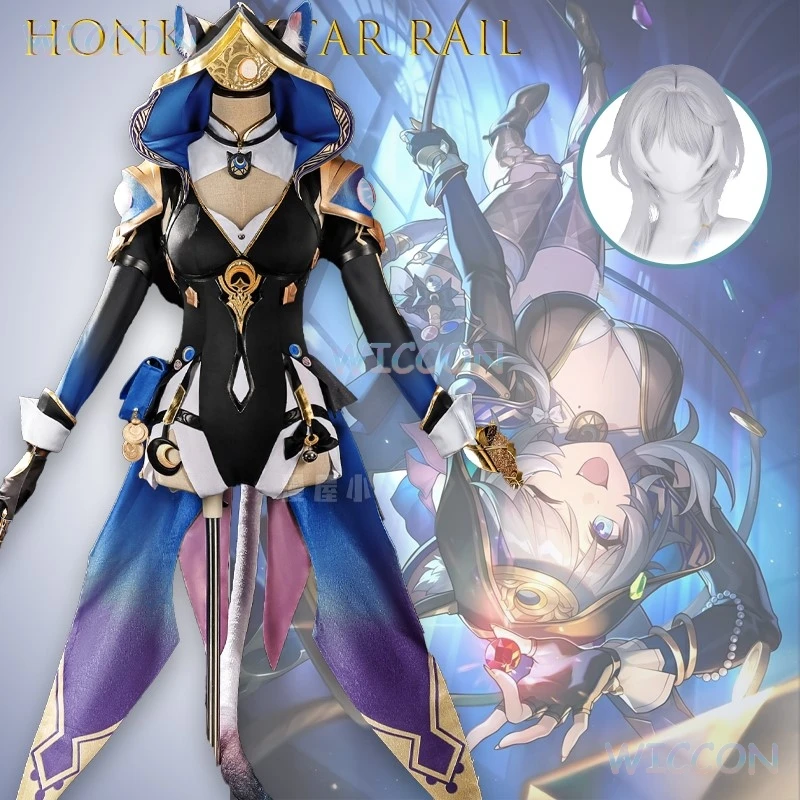 

Game Character Honkai Star Rail Cipher Ophiuchus Twelve Titan Cosplay Costume Anime Convention Style Double Penetration