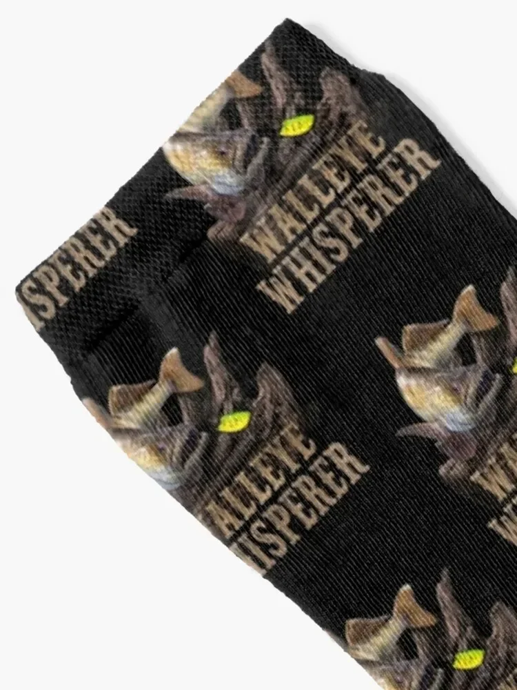 Walleye Whisperer Fishing Gift Socks hockey gift Rugby Girl'S Socks Men's