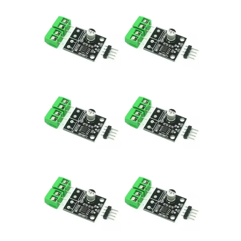 B97A-6X DRV8871 H-Bridge Brushed DC Motor Driver Breakout Board PWM Control 3.6A Max Internal Current Sense 6.5V To 45V