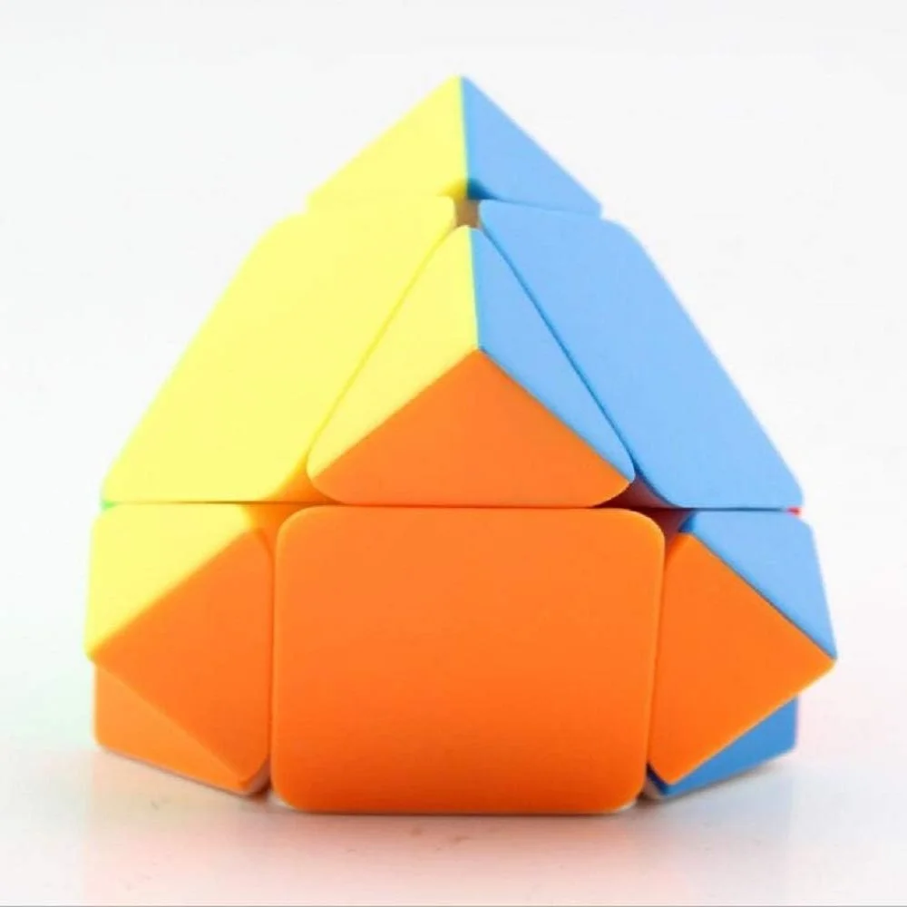 MoYu MoFangJiaoShi Cubing Classroom Meilong Skewb Magic Cube Brain Teaser Twist Puzzle Toy Stikcerless