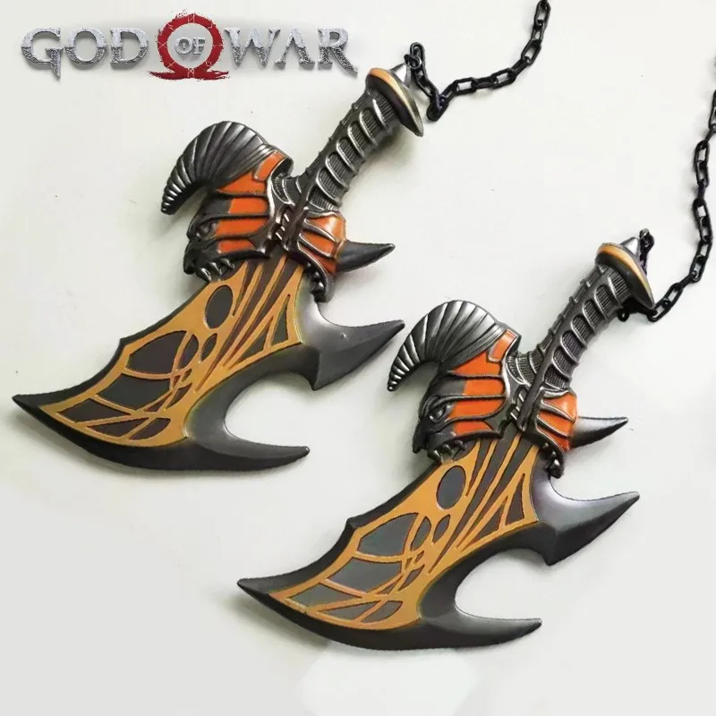 God of War Weapon Blades of Exile Kratos Pu Material Katana Sword Samurai Toy Cosplay Weapons Model Anime Game Kids Gift Toys