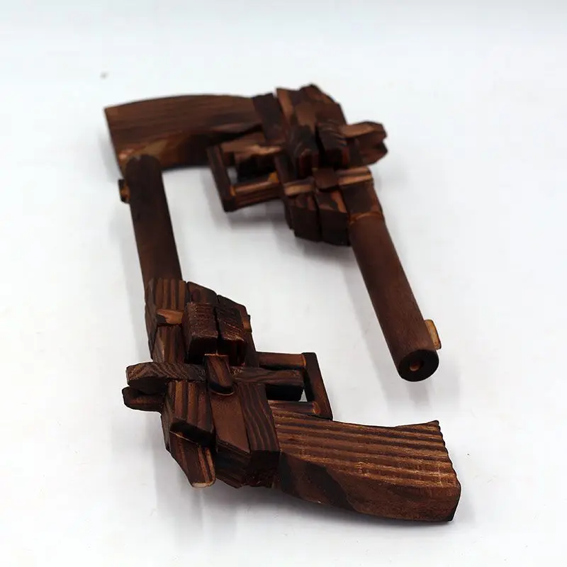 Yili Wooden Intelligence Puzzle Toy Gun, Fornecimento de Fábrica, Artesanato, Brinquedos Infantis