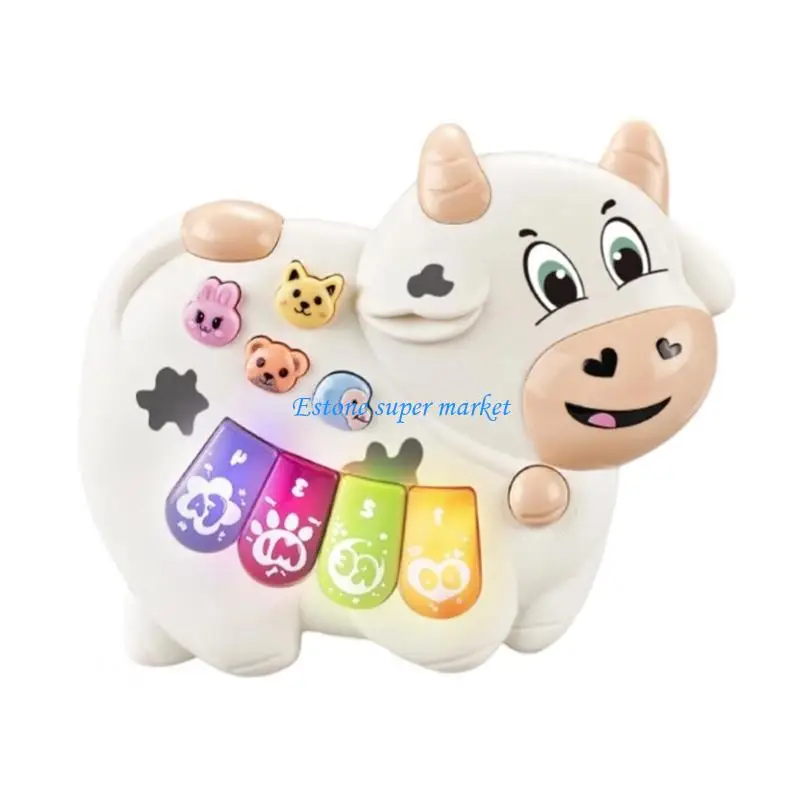 090B Multifunctional Electronic Piano Keyboard Toy For Toddlers Animal Sound Effects Parent Child Interaction Activity