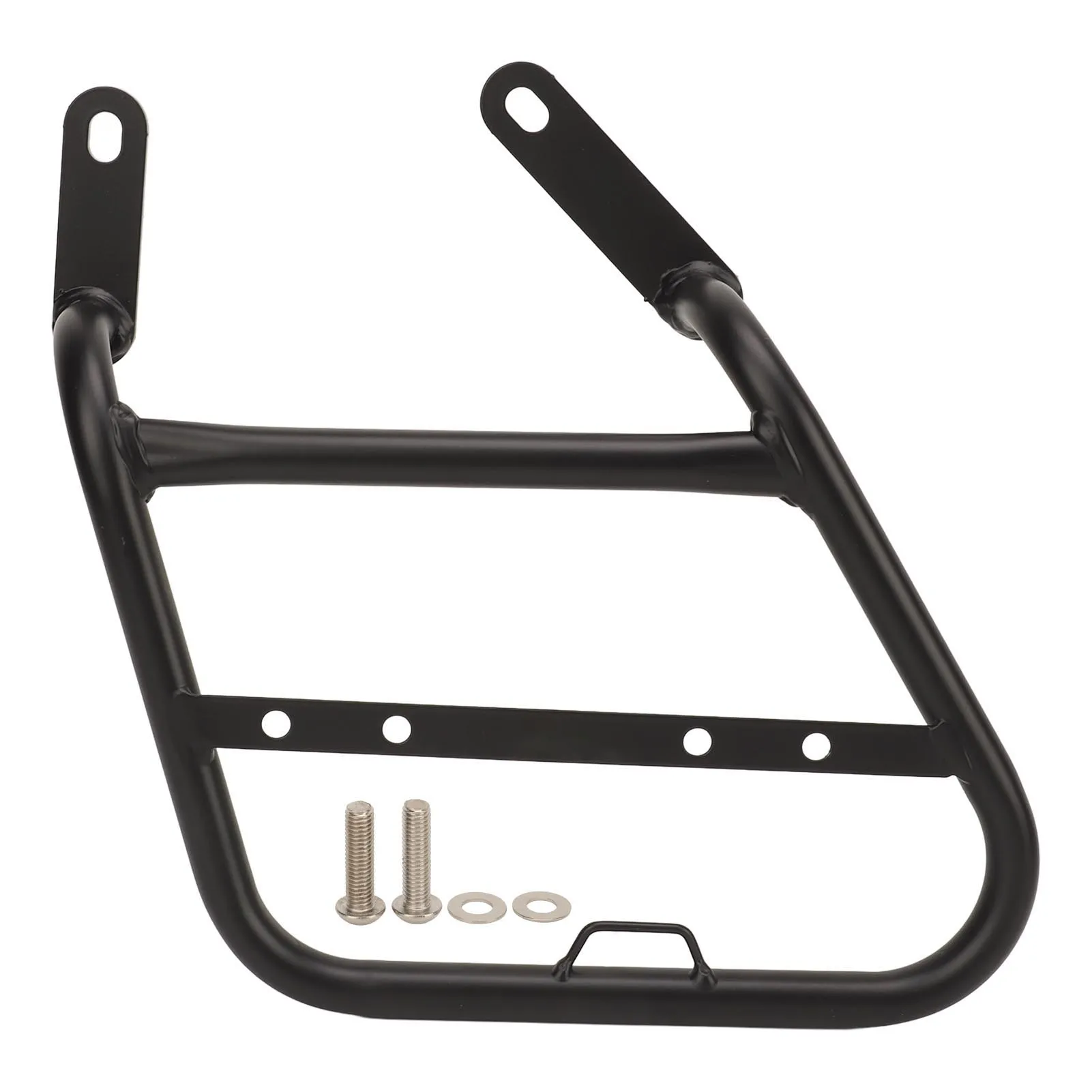 Soporte para bolsa de sillín lateral izquierdo de motocicleta, soporte para portaequipajes lateral de alta resistencia para CL250 CL300 CL500