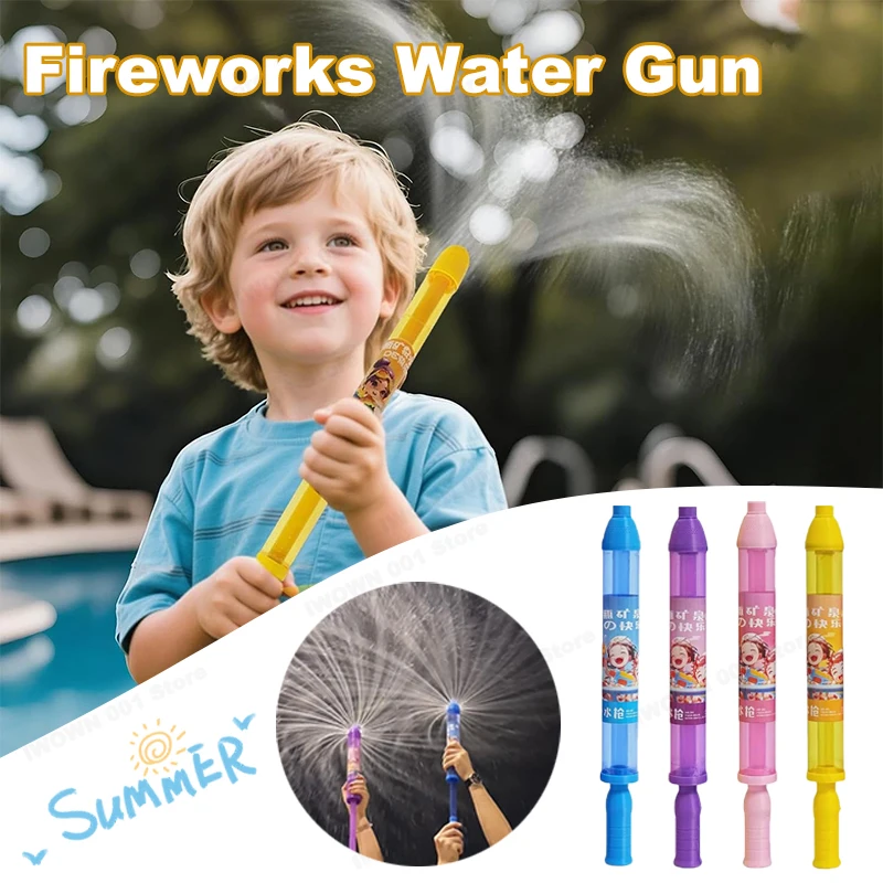 

Fireworks Splashing Spray Water Guns For Atmosphere Photography Portable Water Squirter Pull-out Water Shooters Game photo props