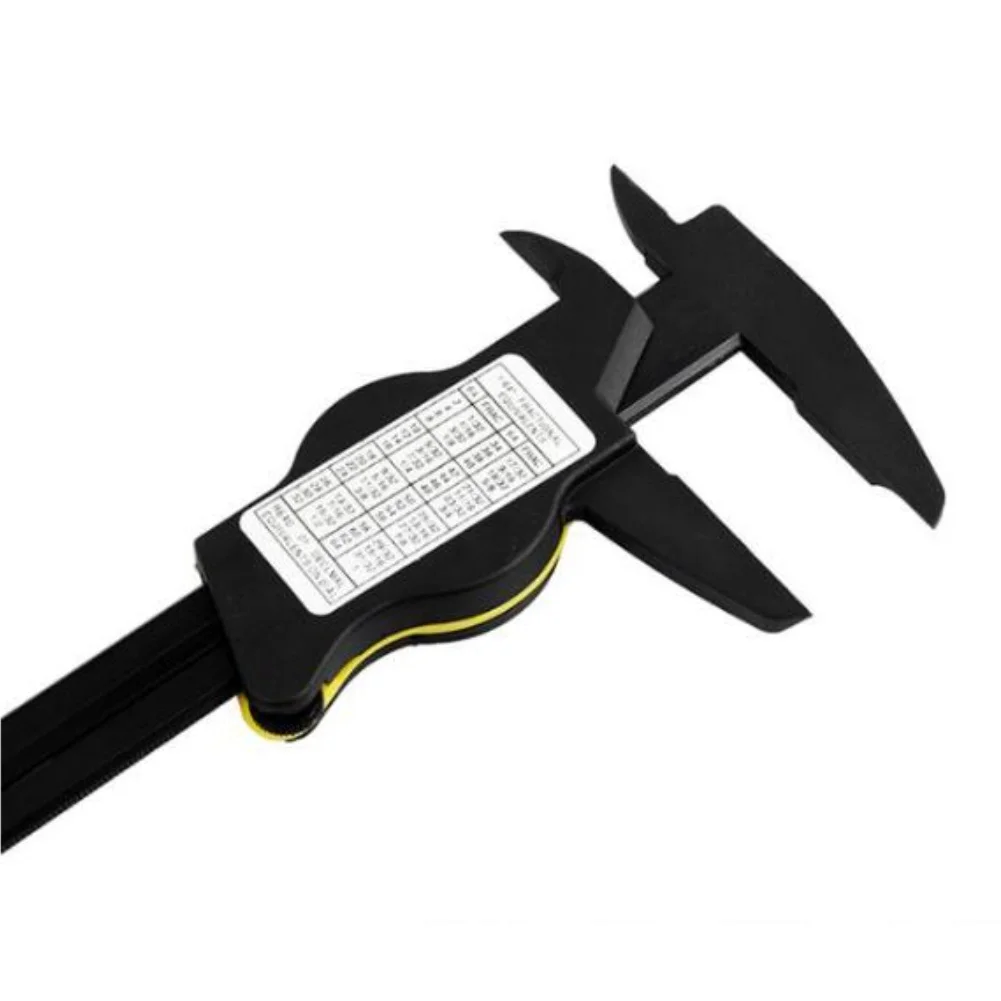 Plastic Caliper 150mm Range with Precise 0.1mm Markings for Routine Dimension Checking in Manufacturing Environments