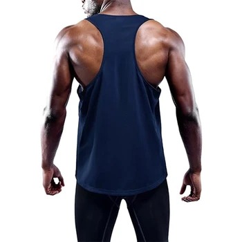 Running Tank Top Men Summer Sport Gym Vest Quick Dry Training Tanktop Workout Singlets Man Fitness Bodybuilding Sleeveless Shirt 6