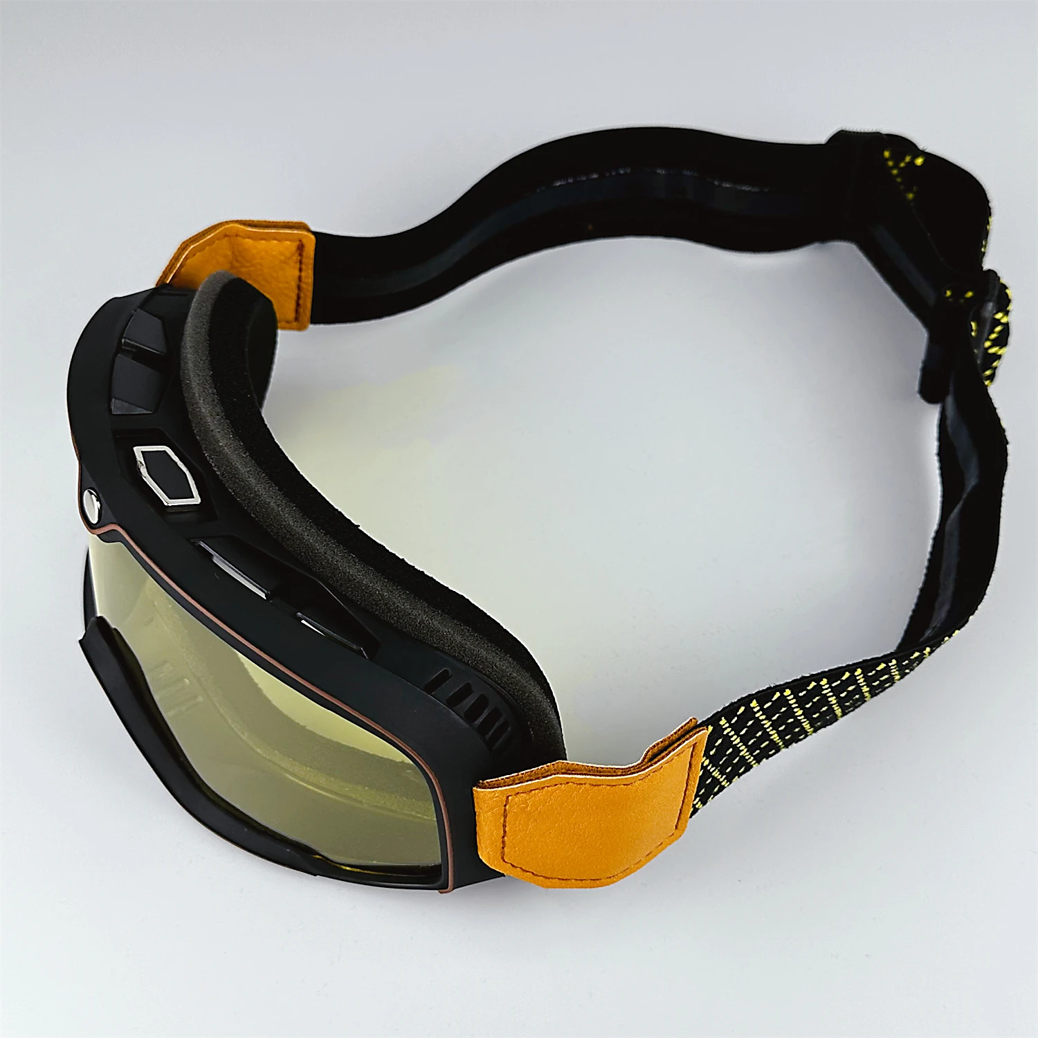 Belt For Retro Motorcycle Goggles Ski Glasses Webbing Motocross Sunglasses Vintage Cycling Racing Woman Cafe Racer