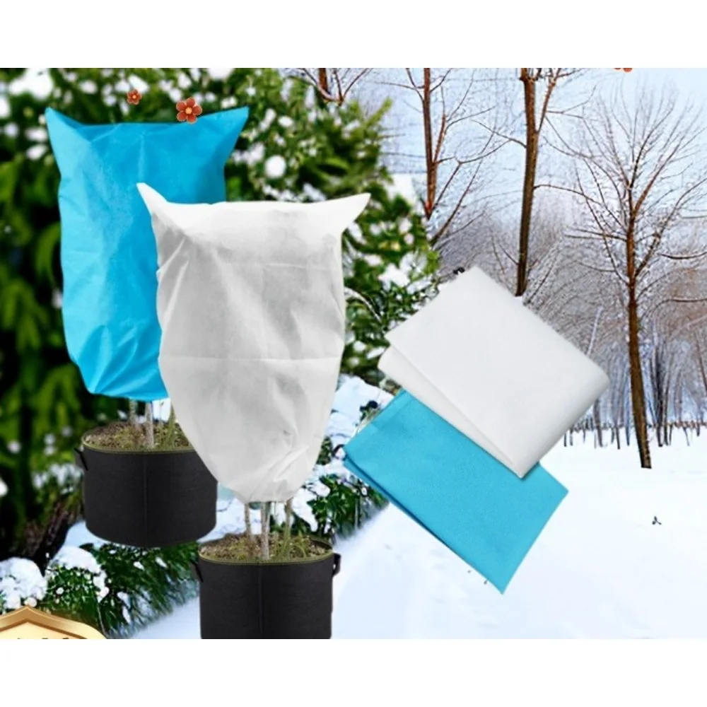Popular Plant Frost Thickened Winter Tree Protection Cover Frost Proof Non Woven Fabric Windproof Zipper