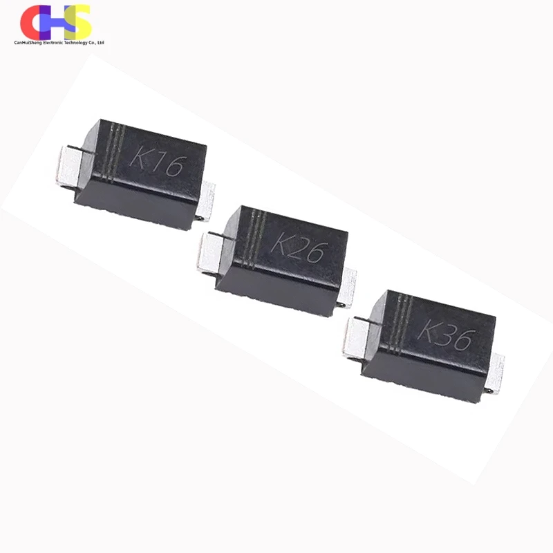 50pcs 1206 SOD123 SMD Schottky Diode DSK14 DSK24 DSK34 DSK16 DSK26 DSK36 DSK110 DSK210 DSK330 DSK120 DSK220 DSK320 SOD-123FL