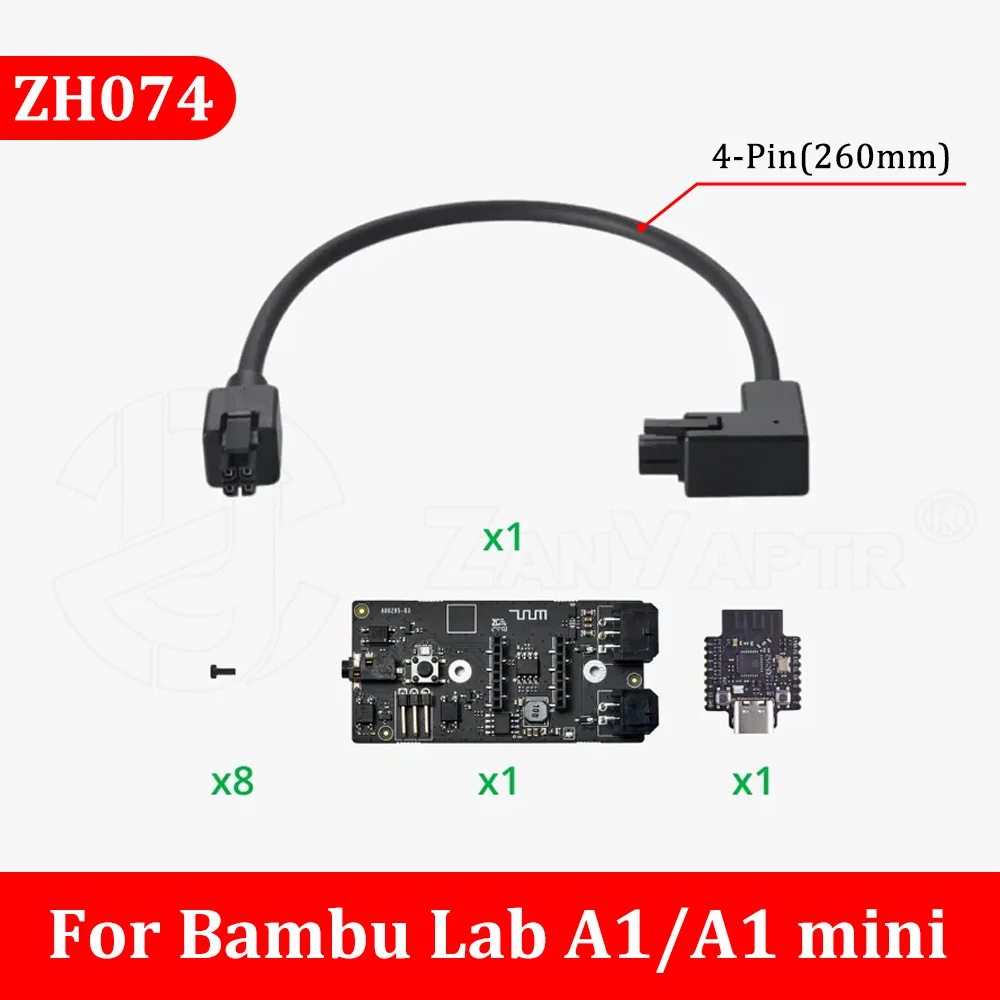 Bambu Lab CyberBrick Hızlandırılmış Kiti X1/P1/A1/H2D 3D yazıcı