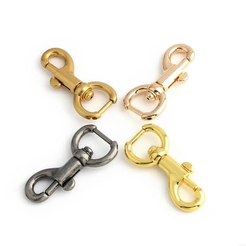 Detachable Hook Clasp Screw Bar Bag Strap Hardware Replacement for Backpack Pendant,Pet Collar Accessory 6XDA