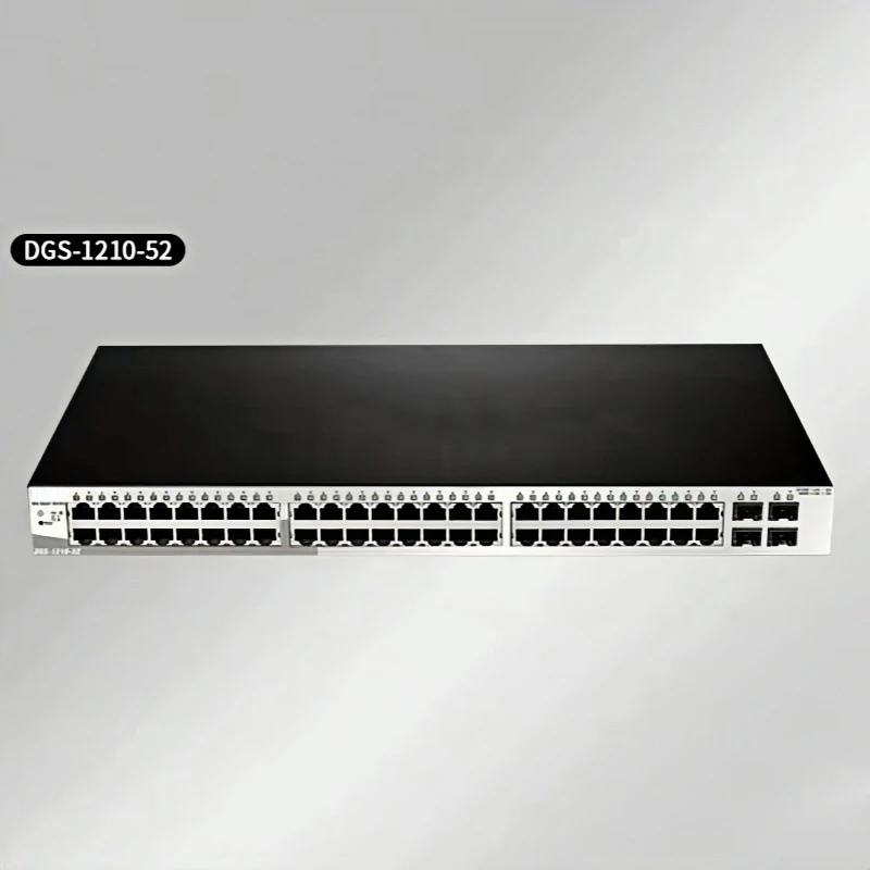 

48-Port Gigabit Layer 2 Managed Switch 48x Gigabit Ethernet + 4x SFP, Web-based Management, VLAN Support