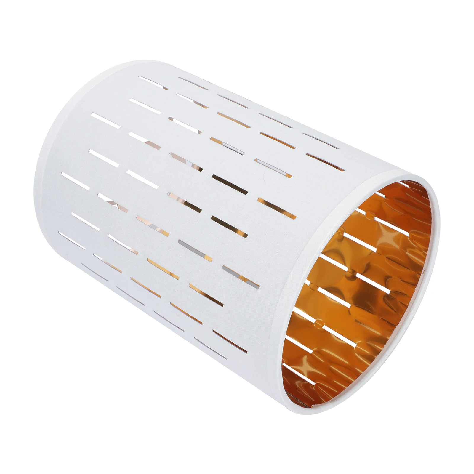 

Round Hollow Lampshade 140mm White E27 Cover Bedroom Study Living Practical Cloth Dust Proof Lighting Accessories