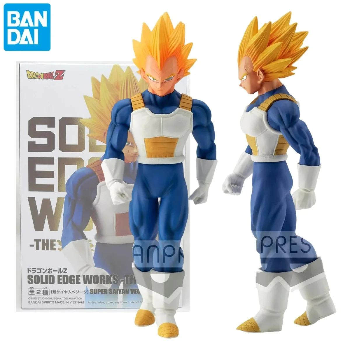 

Фигурка BANDAI Banpresto Dragon Ball Z Solid Edge Works vol.3 (B: Супер Сайян Вегета) 21 см HBP-18462