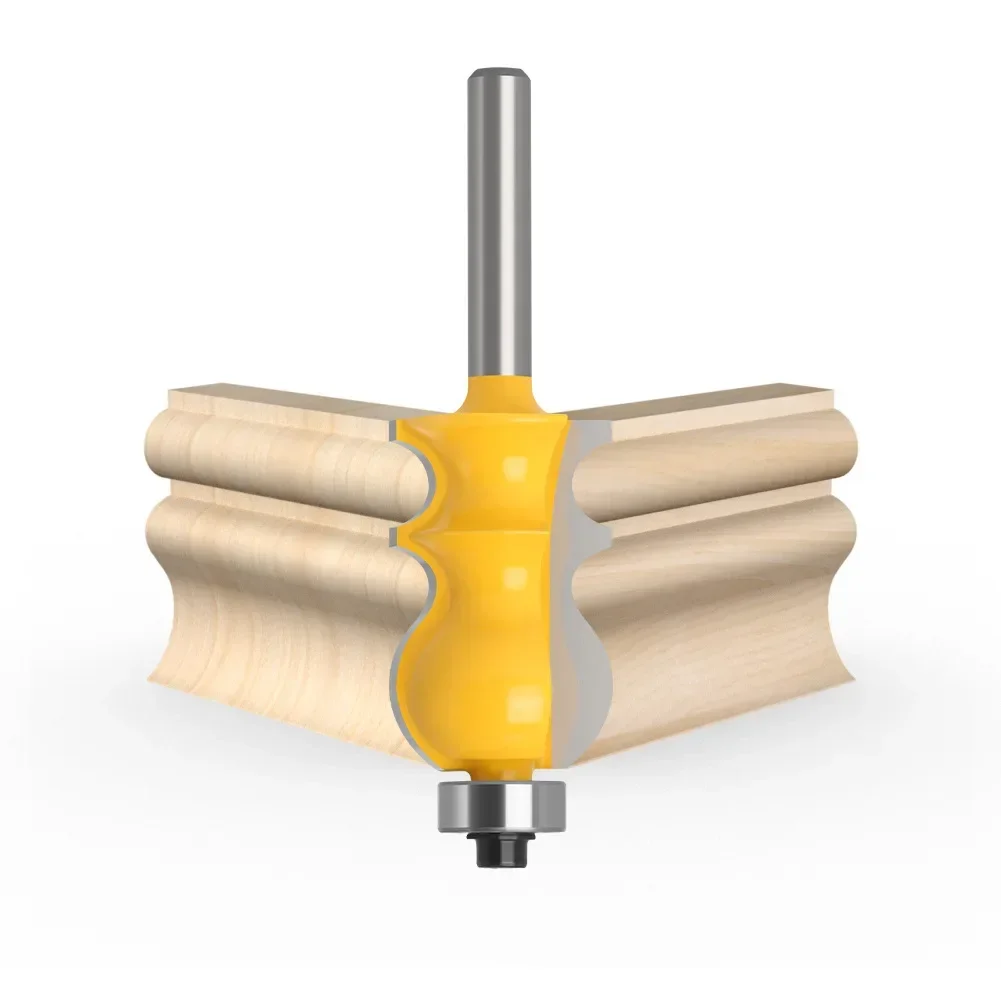 1PC 6mm 1/4 Shank Special Moulding Bit Carbide Molding Router Bit Trimming Wood Milling Cutter for Woodwork Cutter Power Tools