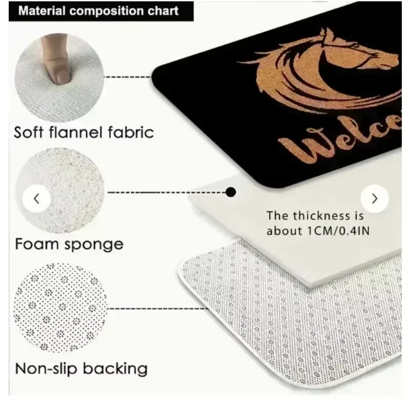 MINISO ديزني بونزاي سجلات سجادة باب غرفة المعيشة غرفة نوم حمام المطبخ مدخل سجادة أرضيات المنزل مسند القدم المضادة للانزلاق البساط ديكور