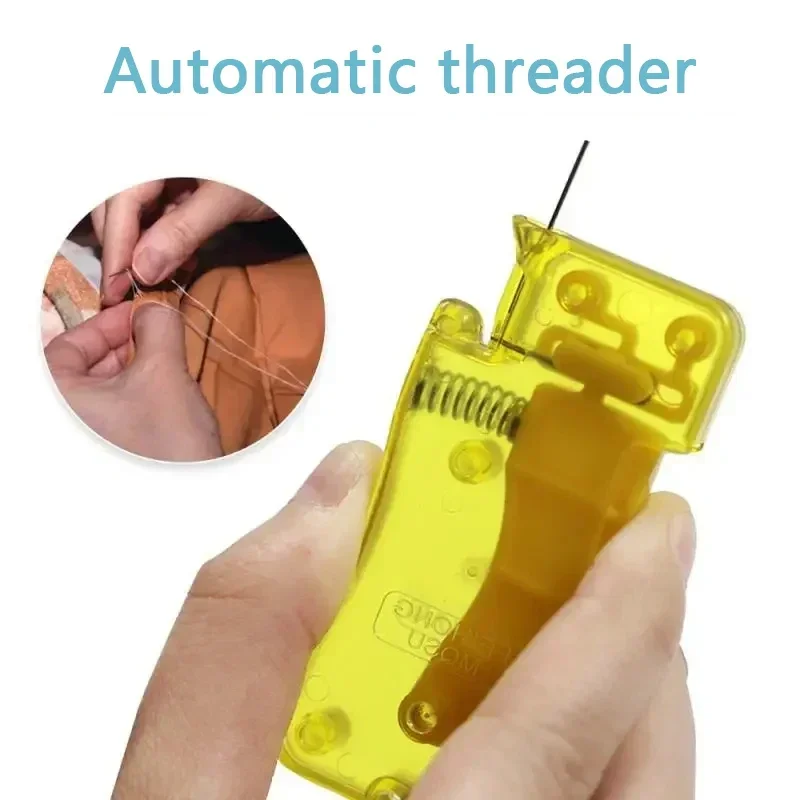 

Automatic Needle Threader DIY Tool Home Hand Sewing Machine Device Thread Auto Needle Cross Stitch Household Accessories New