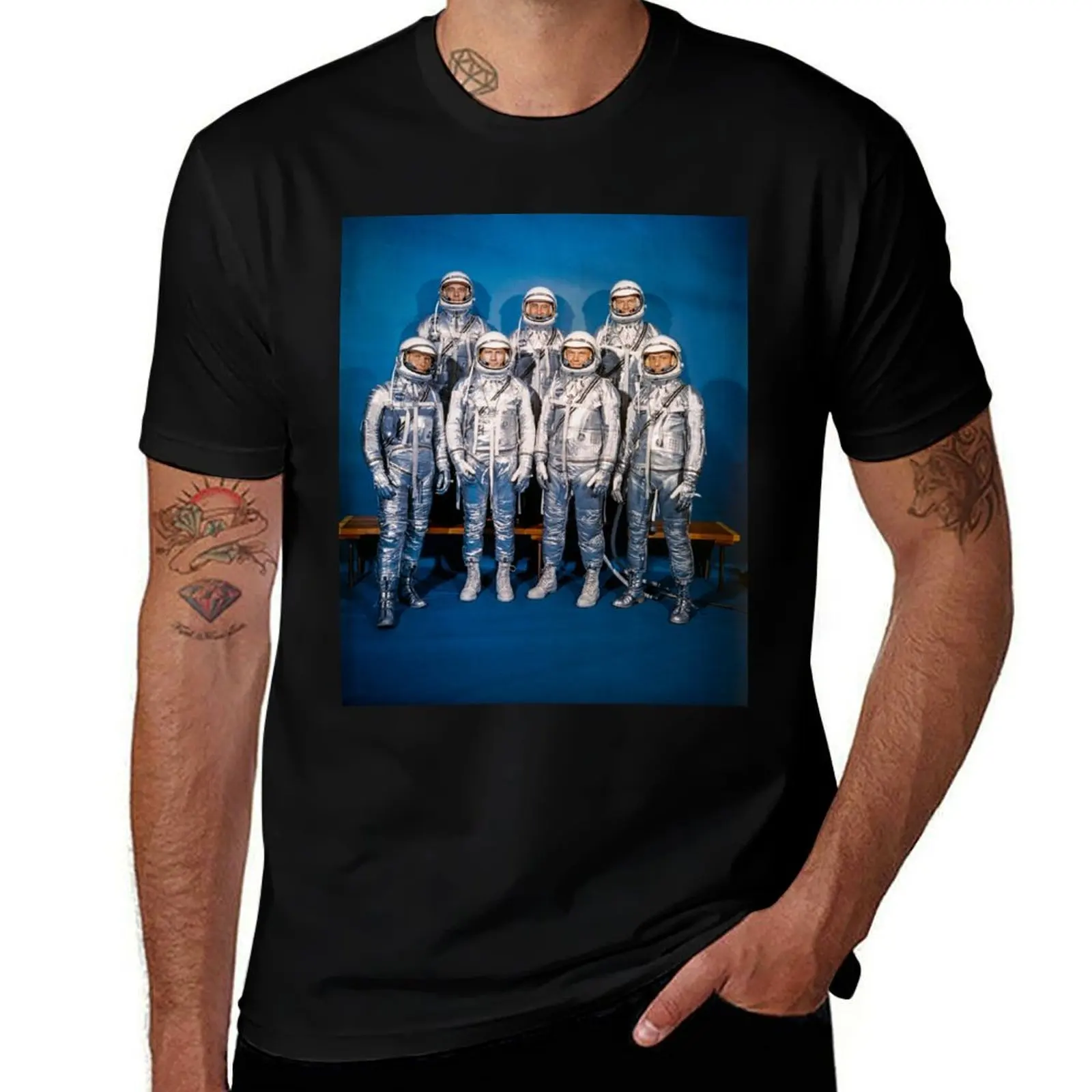 The Mercury 7 in 1960 T-Shirt t shirt man casual man tshirt T-Shirt