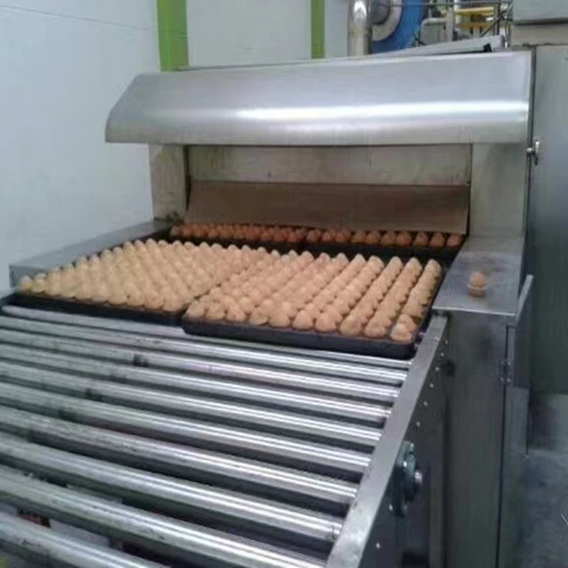 Industrial Automatic Donut Sponge Cake Production Line New High Capacity FL Customized