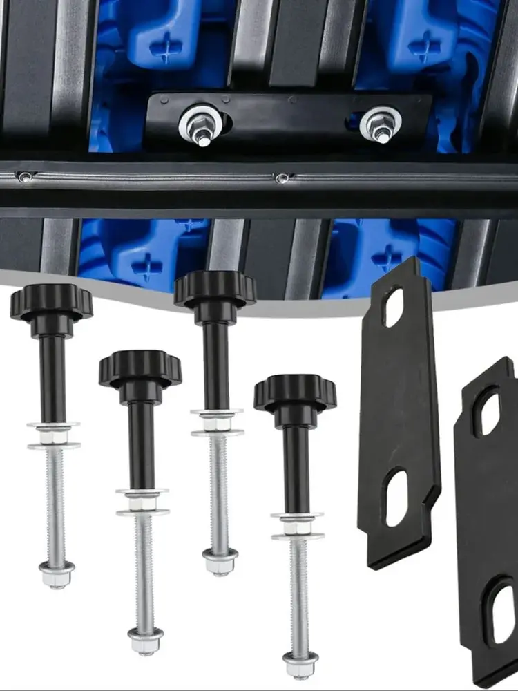 4X Universelles Traktionsbrett-Set Einfach zu Installierende Sicherheits-Bergungsbretter für Geländefahrzeuge – Detail 3